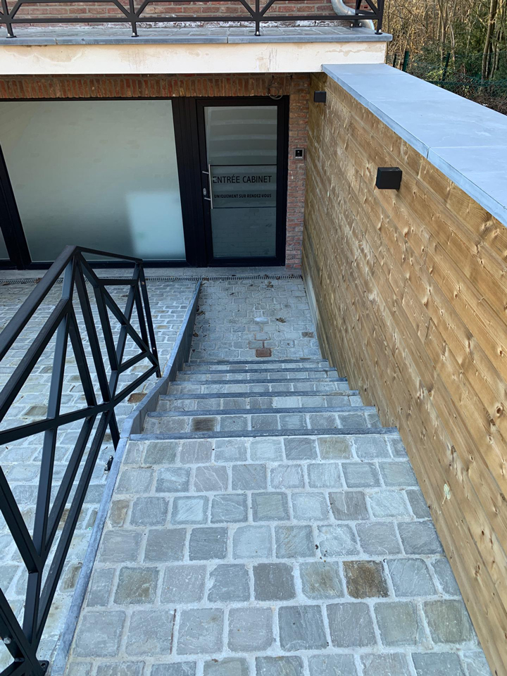 Entrée du cabinet d'Orthodontie